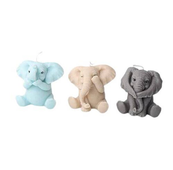 🐘 3D-geprinte Olifanten – Horen, Zien en Zwijgen (Set van 3)