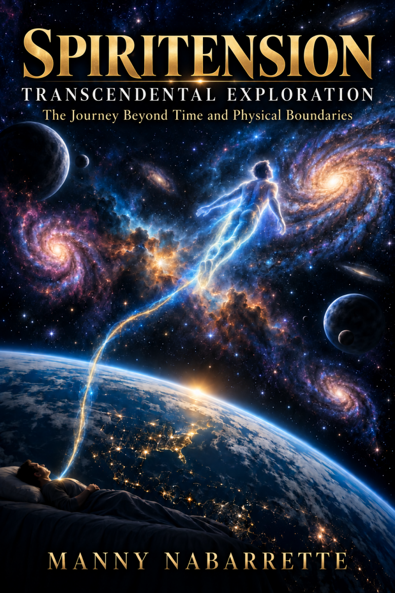 Spiritension: Transcendental Exploration — An original term coined and defined by Manny Nabarrette for an experience extending beyond ordinary physical boundaries.