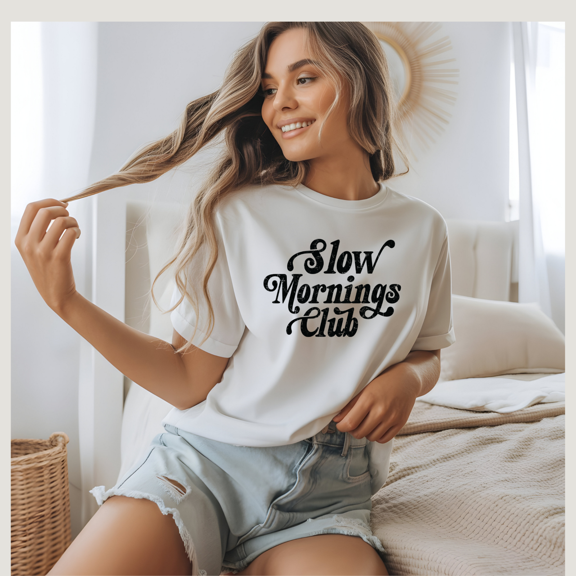 Slow Mornings Club T-shirt