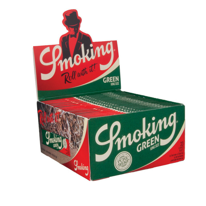Smoking Green King Size Display