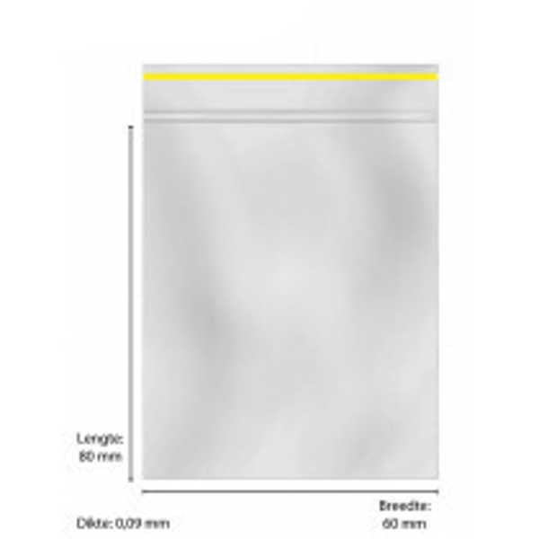 Gripzakjes Geel 100x (2g)