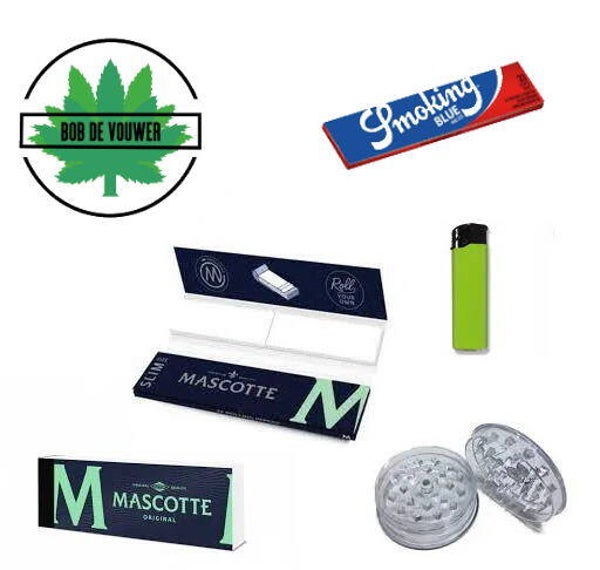 Stoner Starter Pakket Gebleekte / ongebleekte vloei