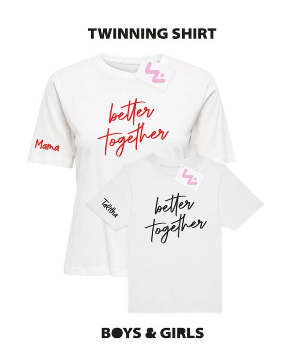 Dames shirt Better together