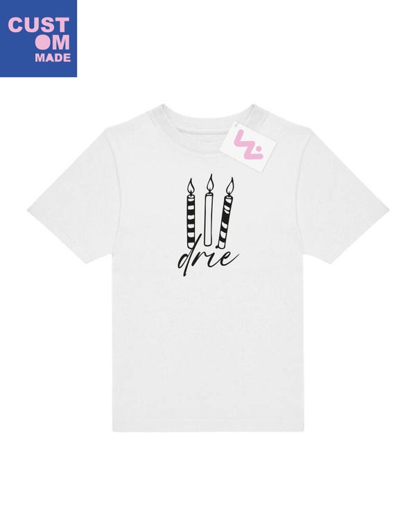 Shirt Taart kaarsjes