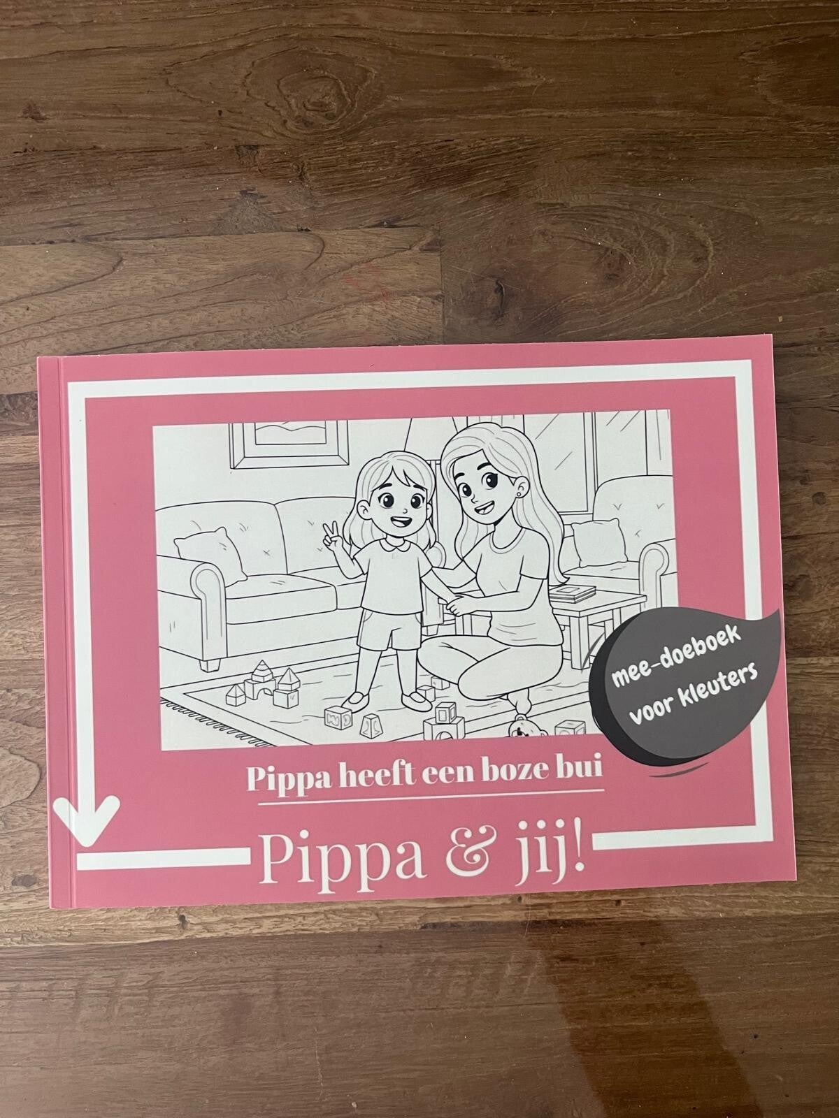 Pippa heeft een boze bui