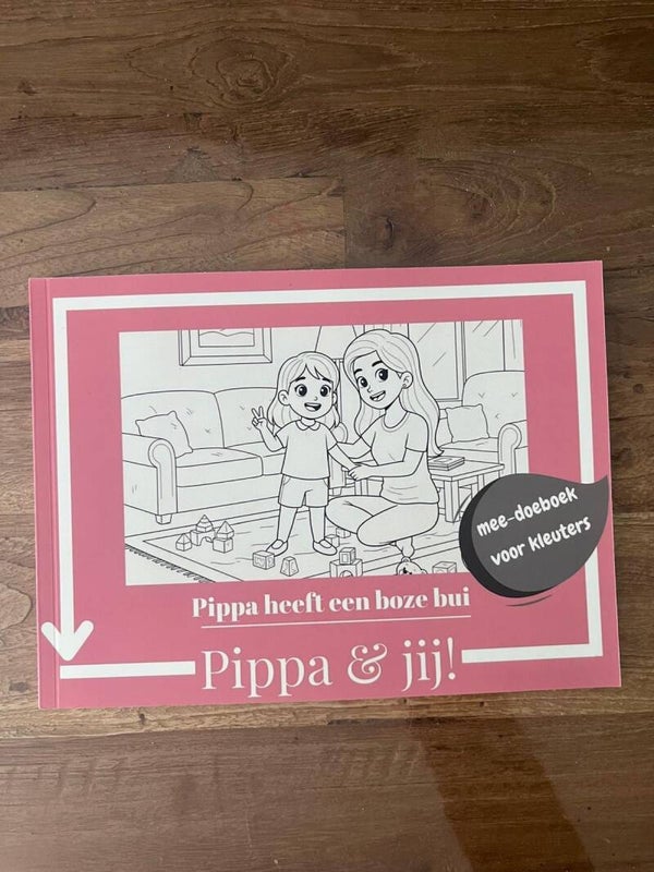 Pippa heeft een boze bui