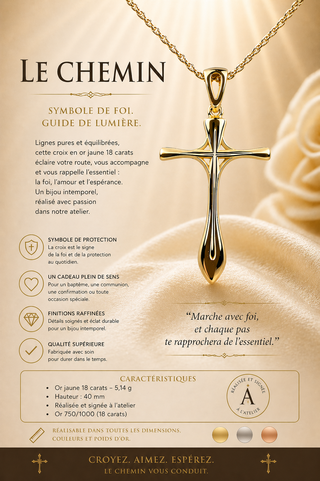 Croix de lumière