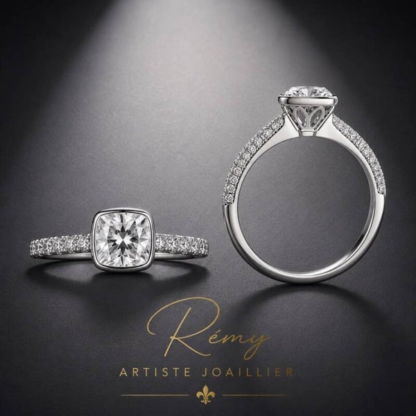 Bague platine