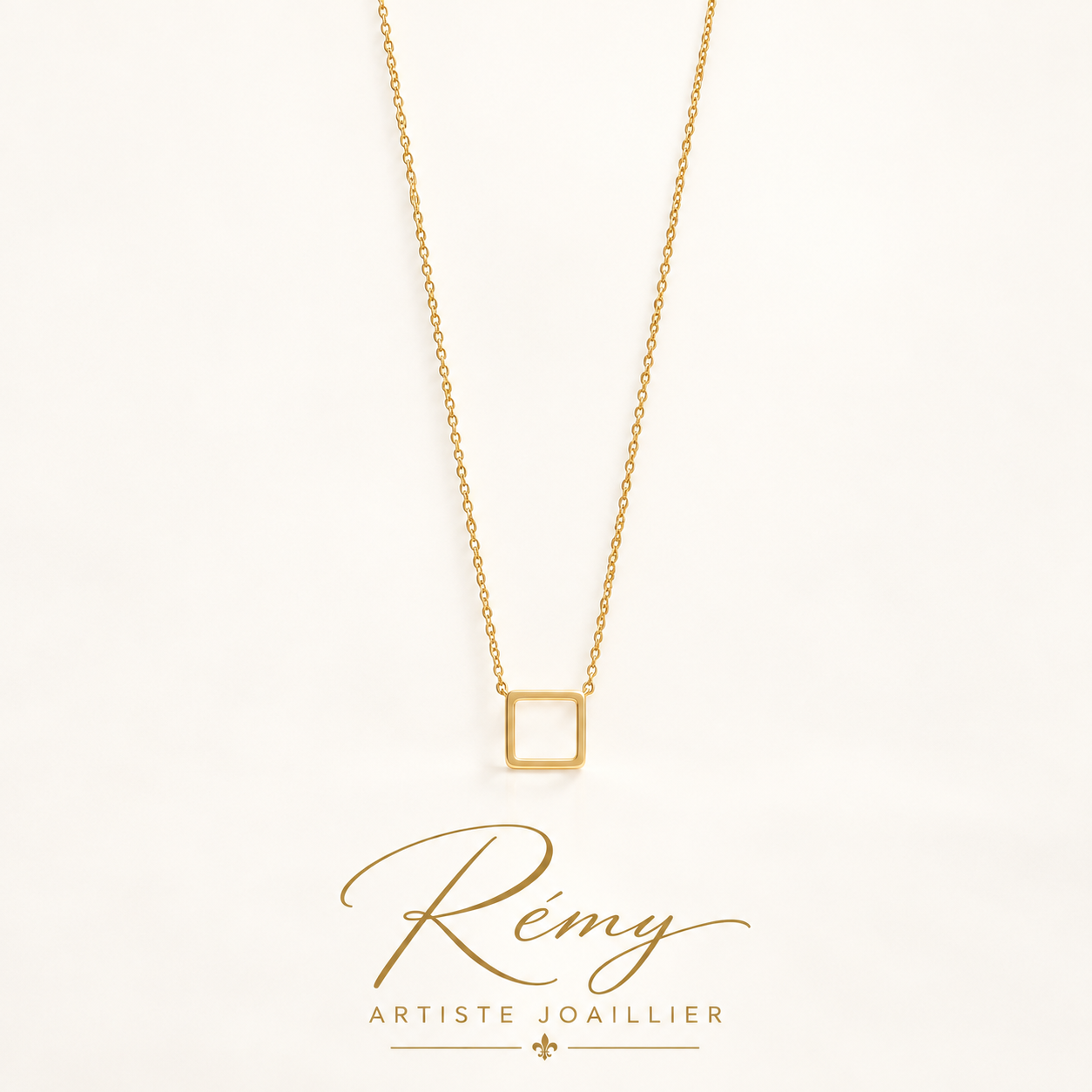 Collier Carré — or 750
