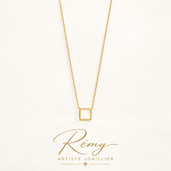 Collier Carré — or 750