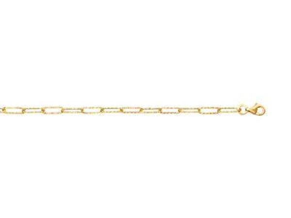 Bracelet Reflets martelés — or jaune 750
