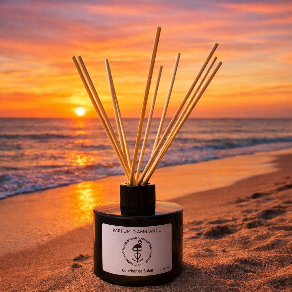 Diffuseur à bâtonnets parfum "Coucher de soleil"
