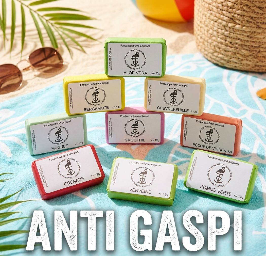 Lot anti gaspille 20 fondants parfumés aléatoires