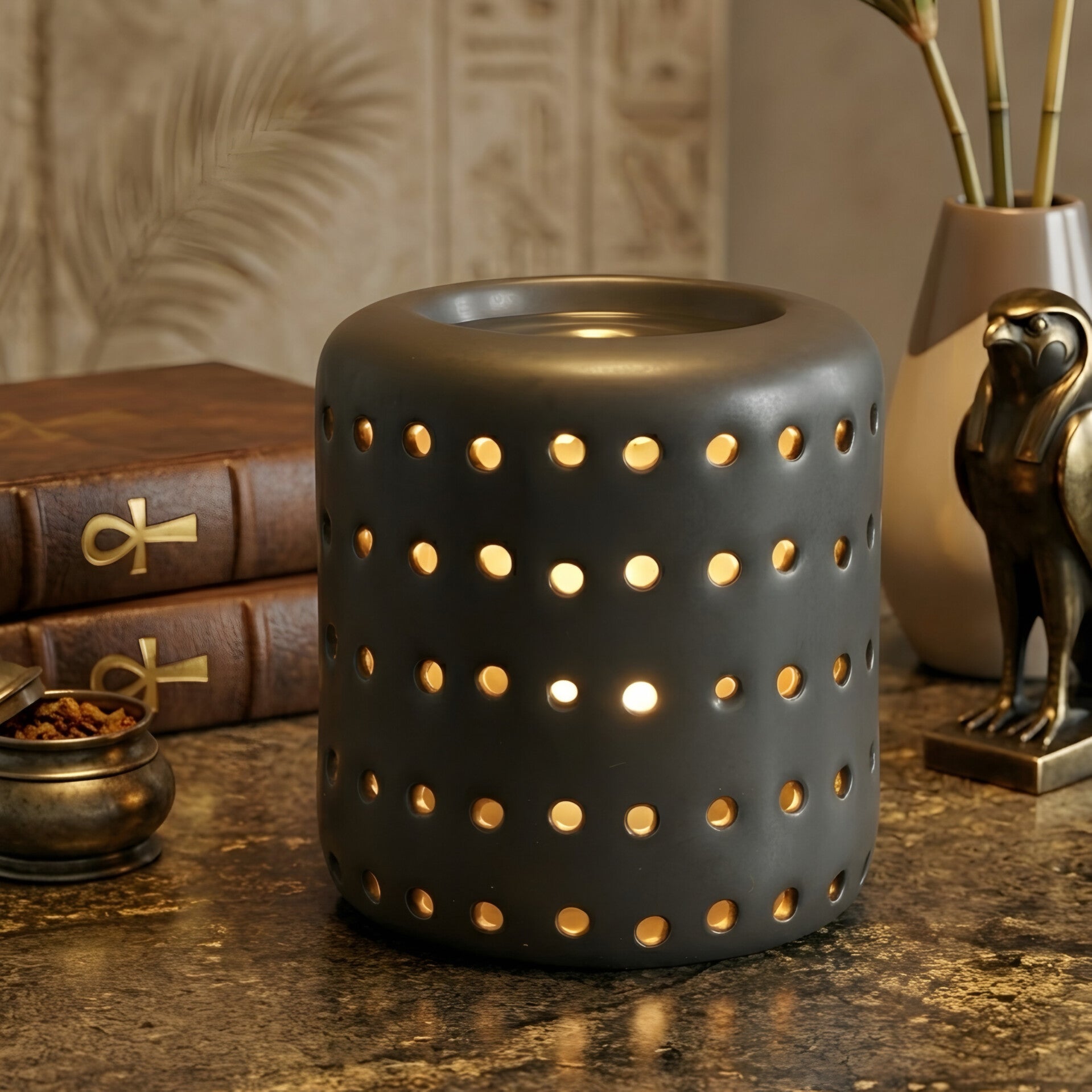 Brûle Parfum Diffuseur Coliseo Noir