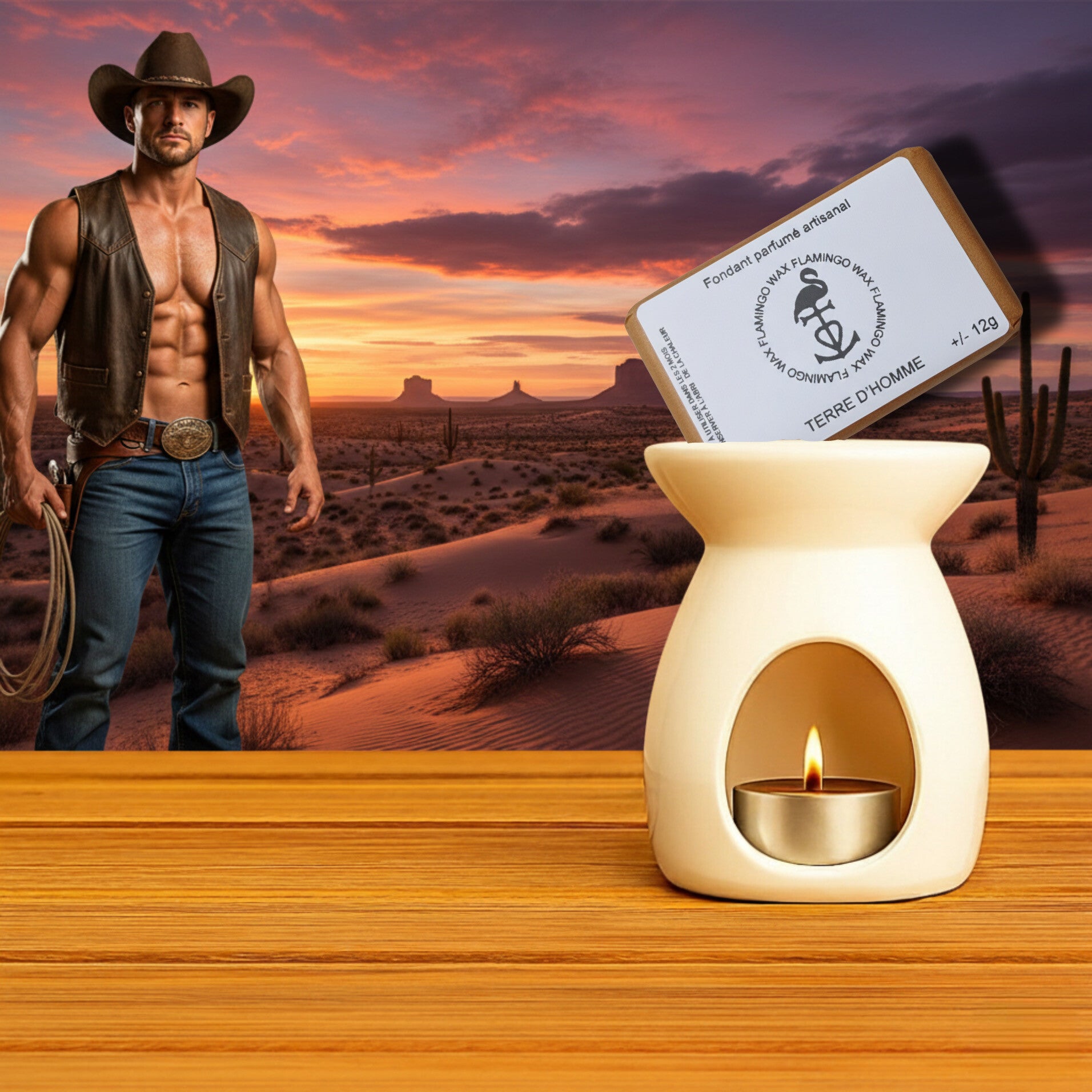 Fondant parfumé Terre d'homme