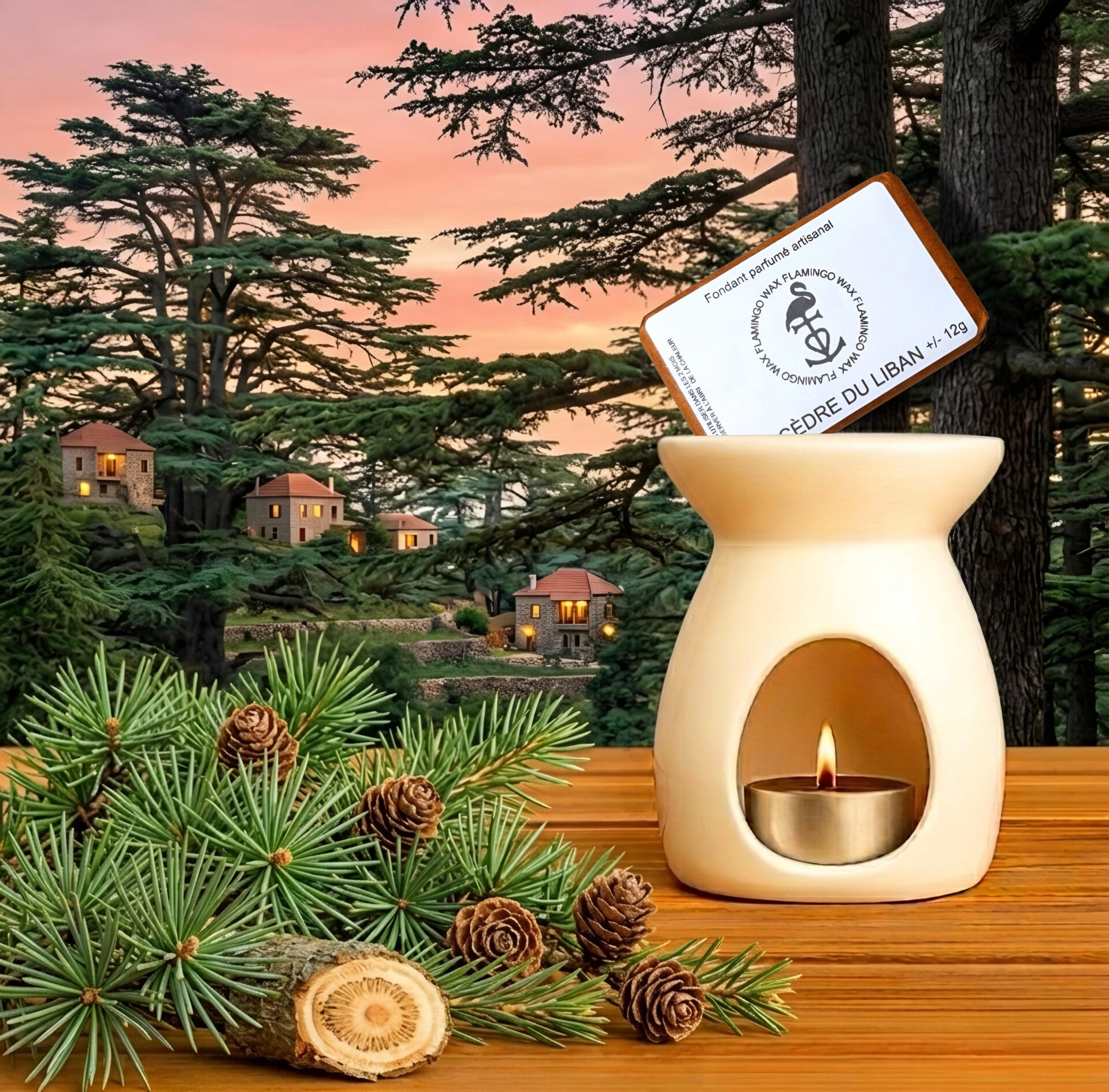 Fondant Parfumé Cèdre du Liban