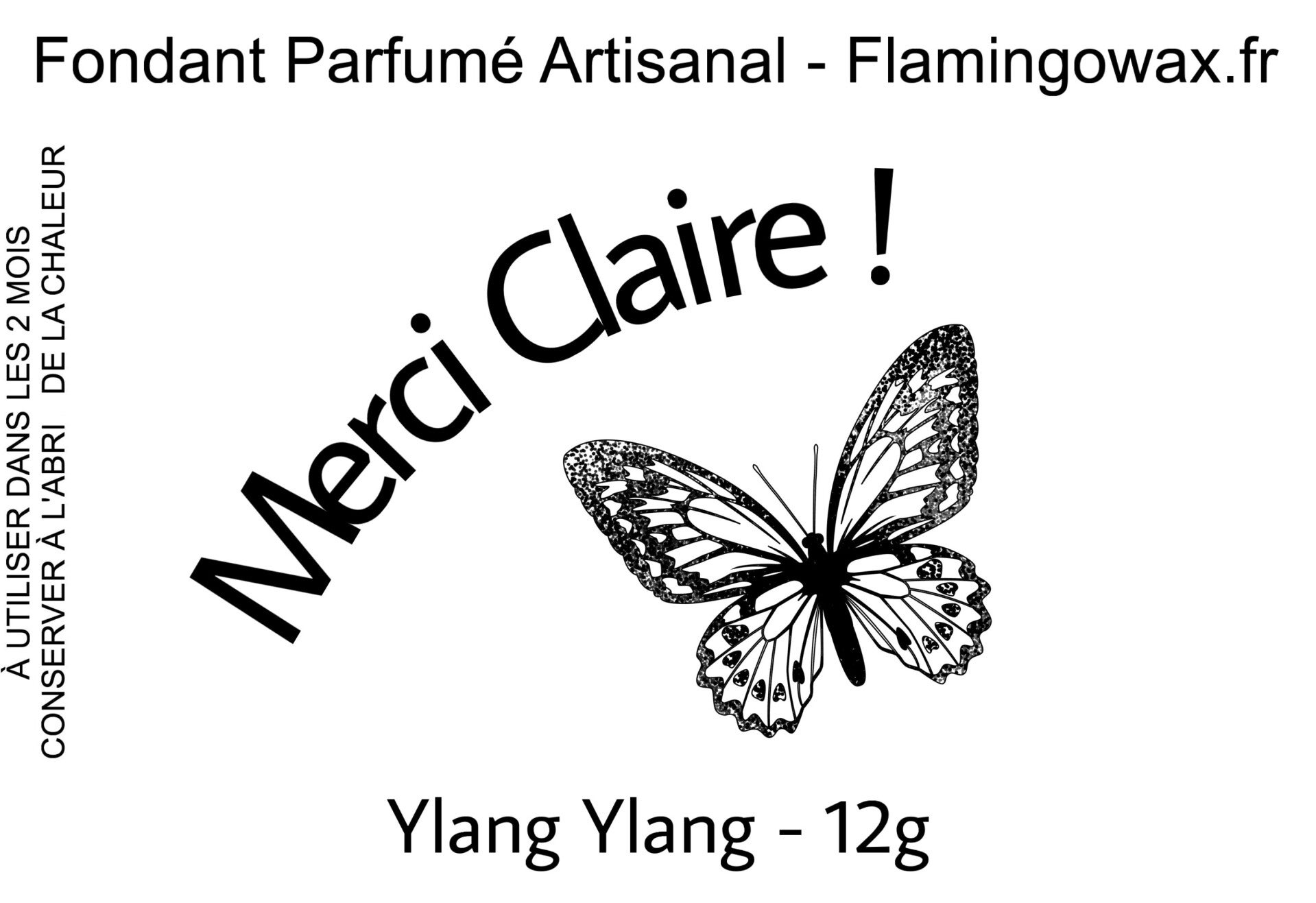 Étiquettes personnalisées