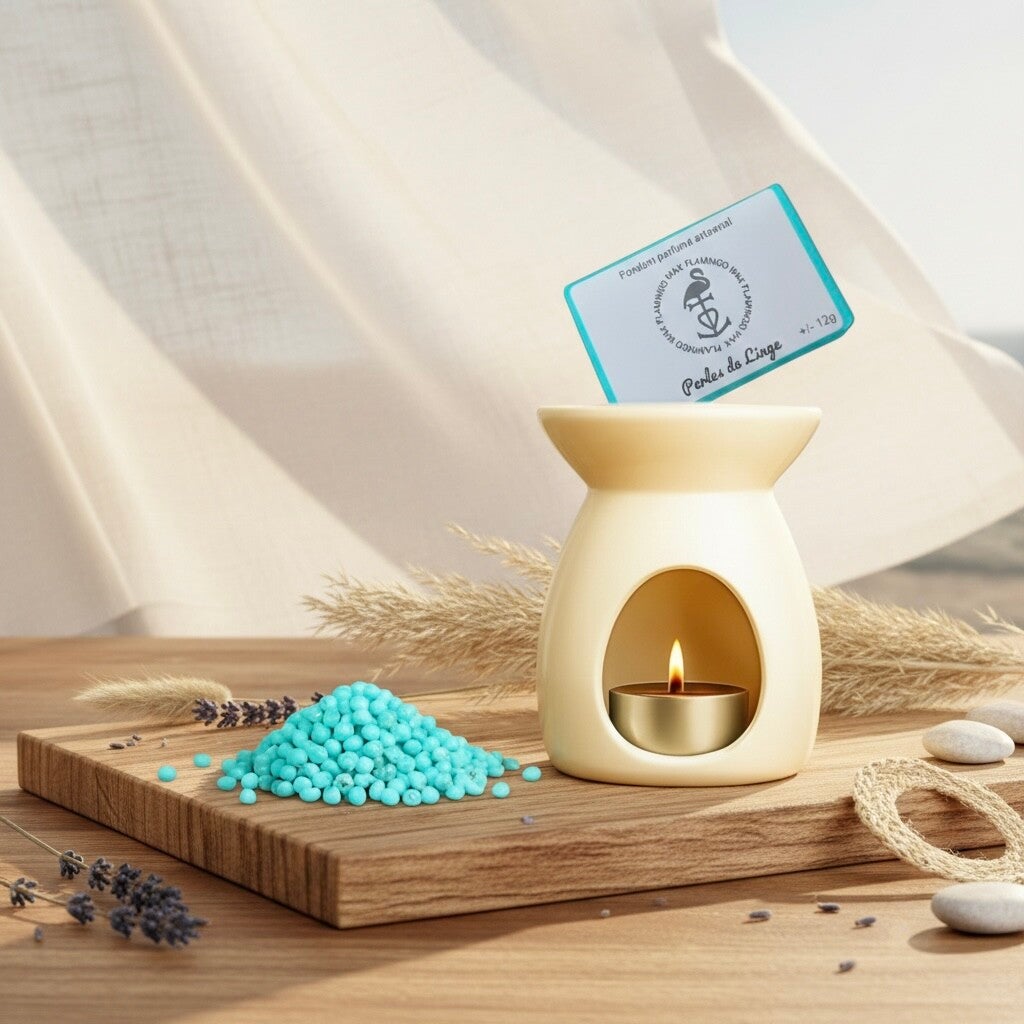 Fondant Parfumé Perles de Linge (Bleues)