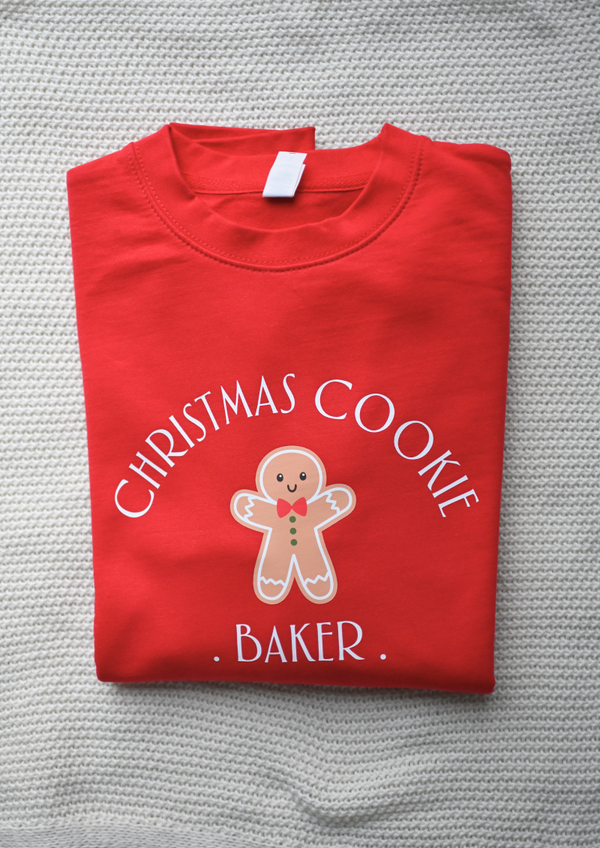 Christmas cookie baker trui - volwassen