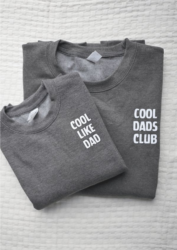 Cool like dad set met 2 T-shirts