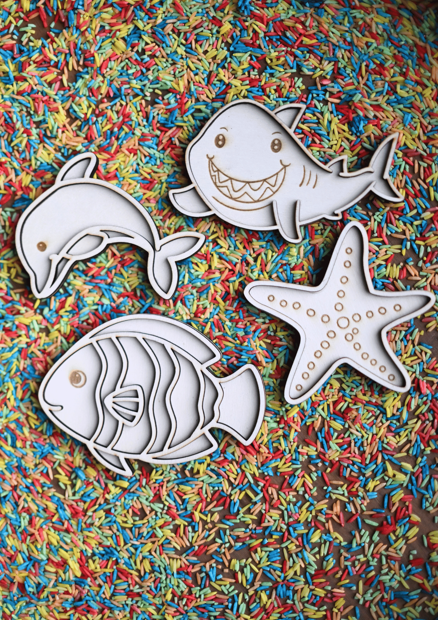 Vulvormpjes - oceaan