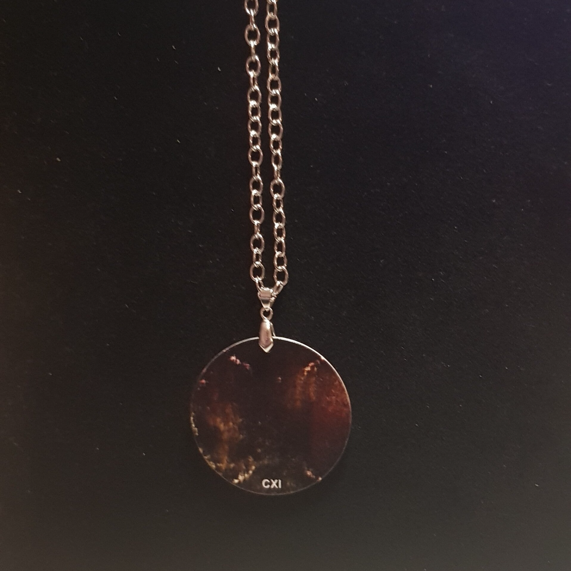 Dark mandala ketting (klein)