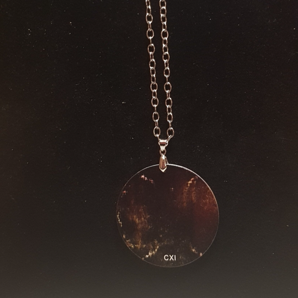 Dark mandala ketting (groot)