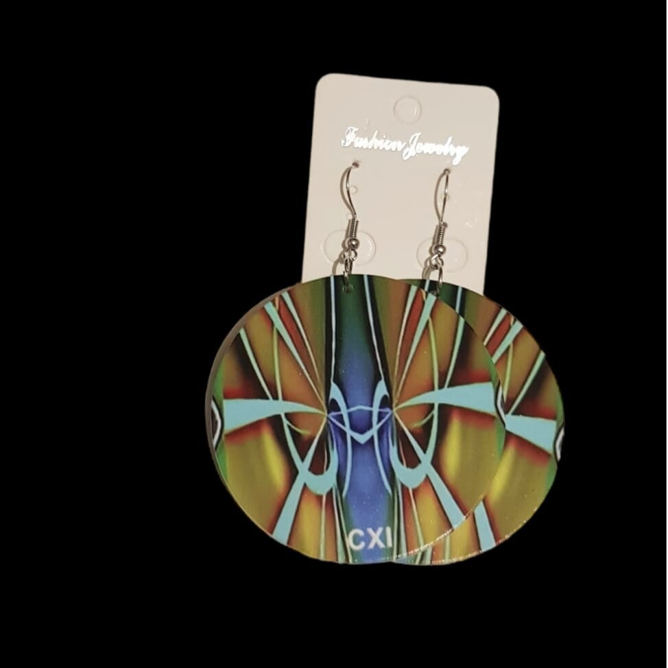 Biotick oorbellen (groot)