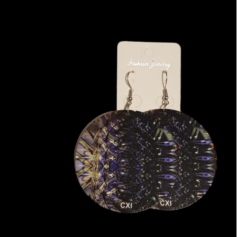 Morning glory oorbellen (groot)