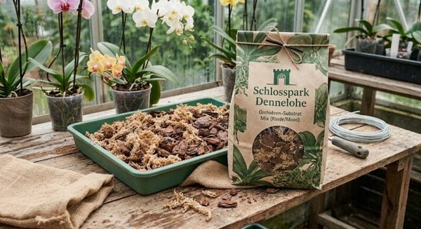 Sphagnum Erde für Orchideen und Zierpflanzen