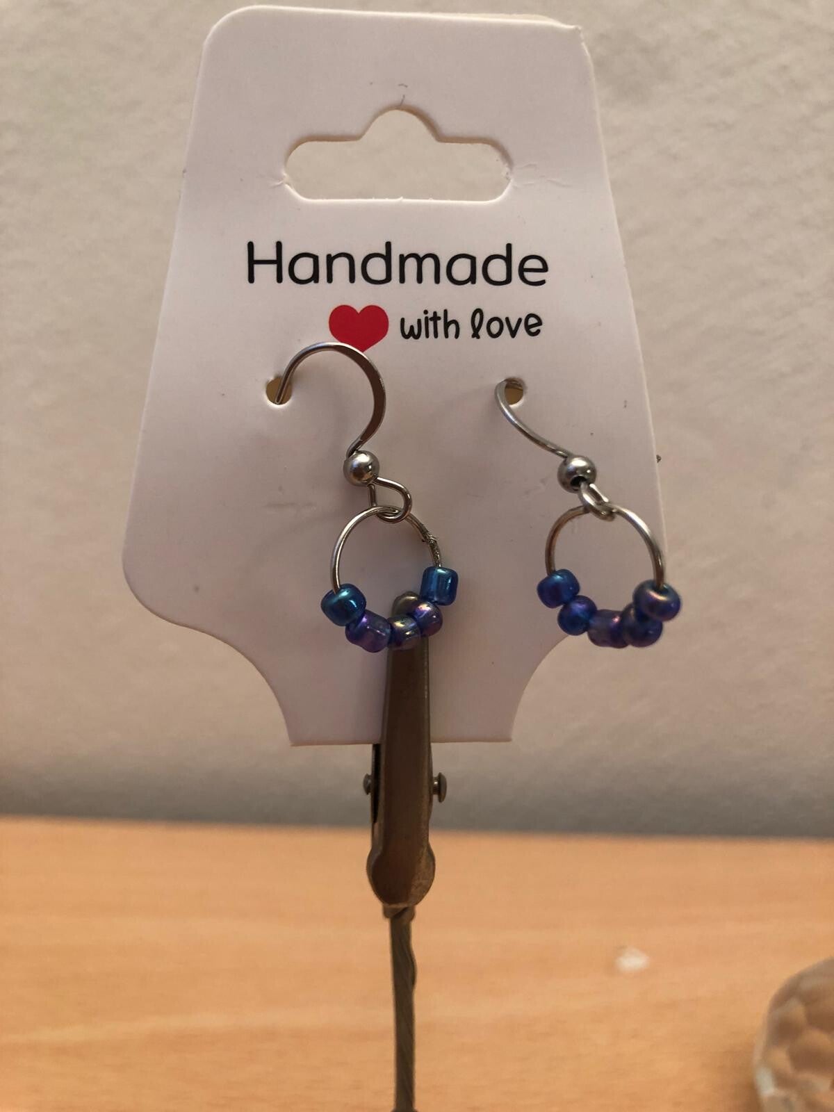 Oorbellen met rocailles