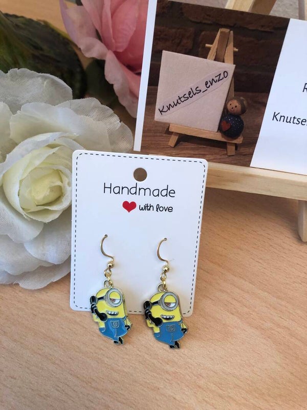 Oorbellen Minions telefoon