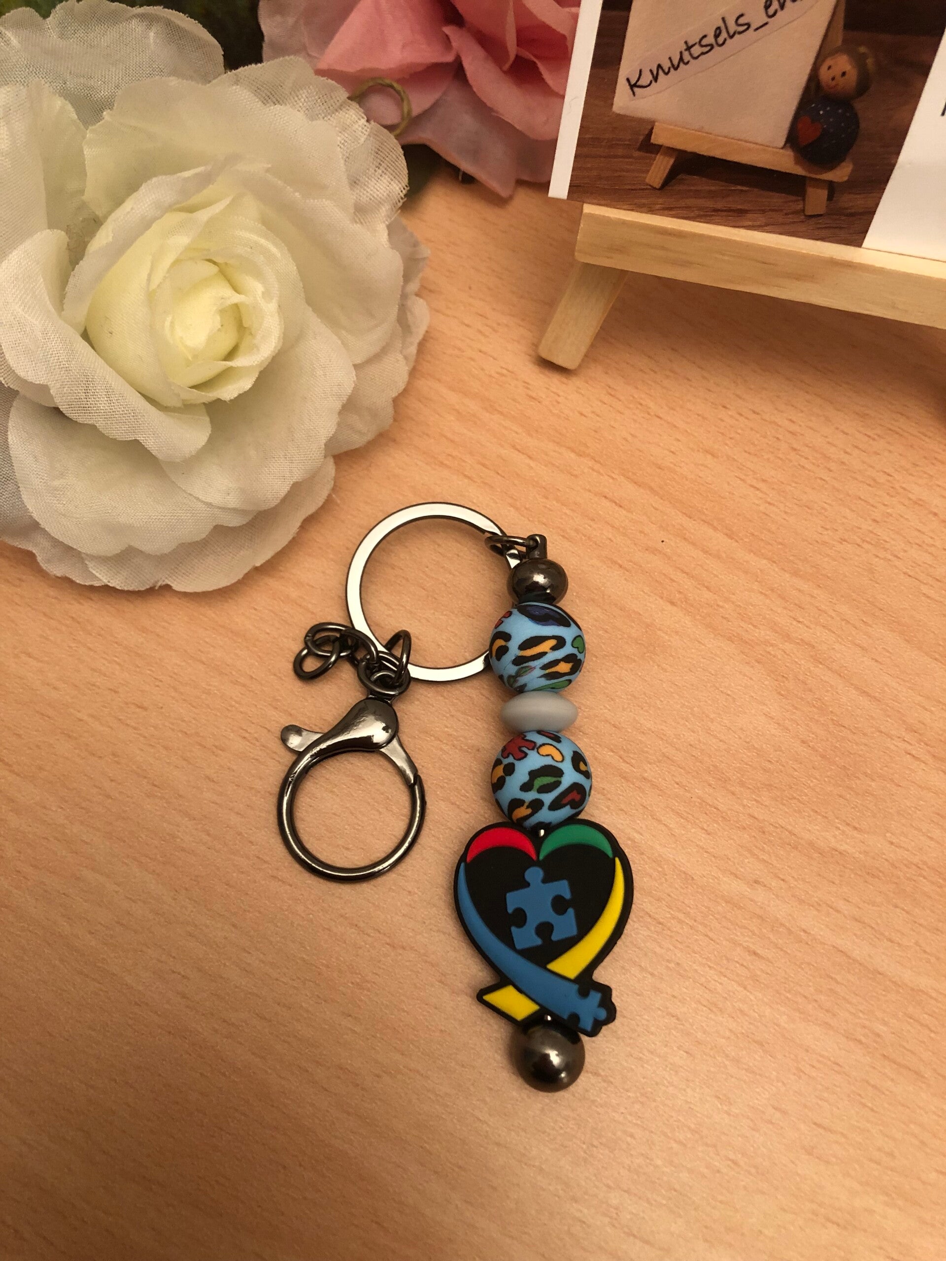 Sleutelhanger ‘Puzzelstukjes’