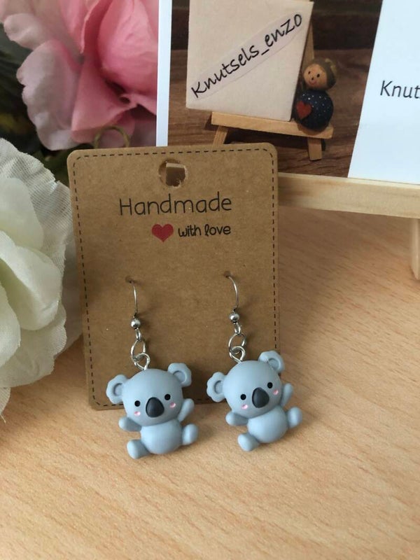 Oorbellen Koala