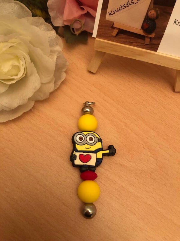 Pin sleutelhanger: Valentijn Minion