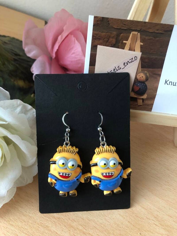 Oorbellen: lachende Minions