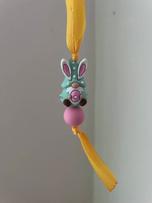 Paasdecoratie: blauwe gnoom