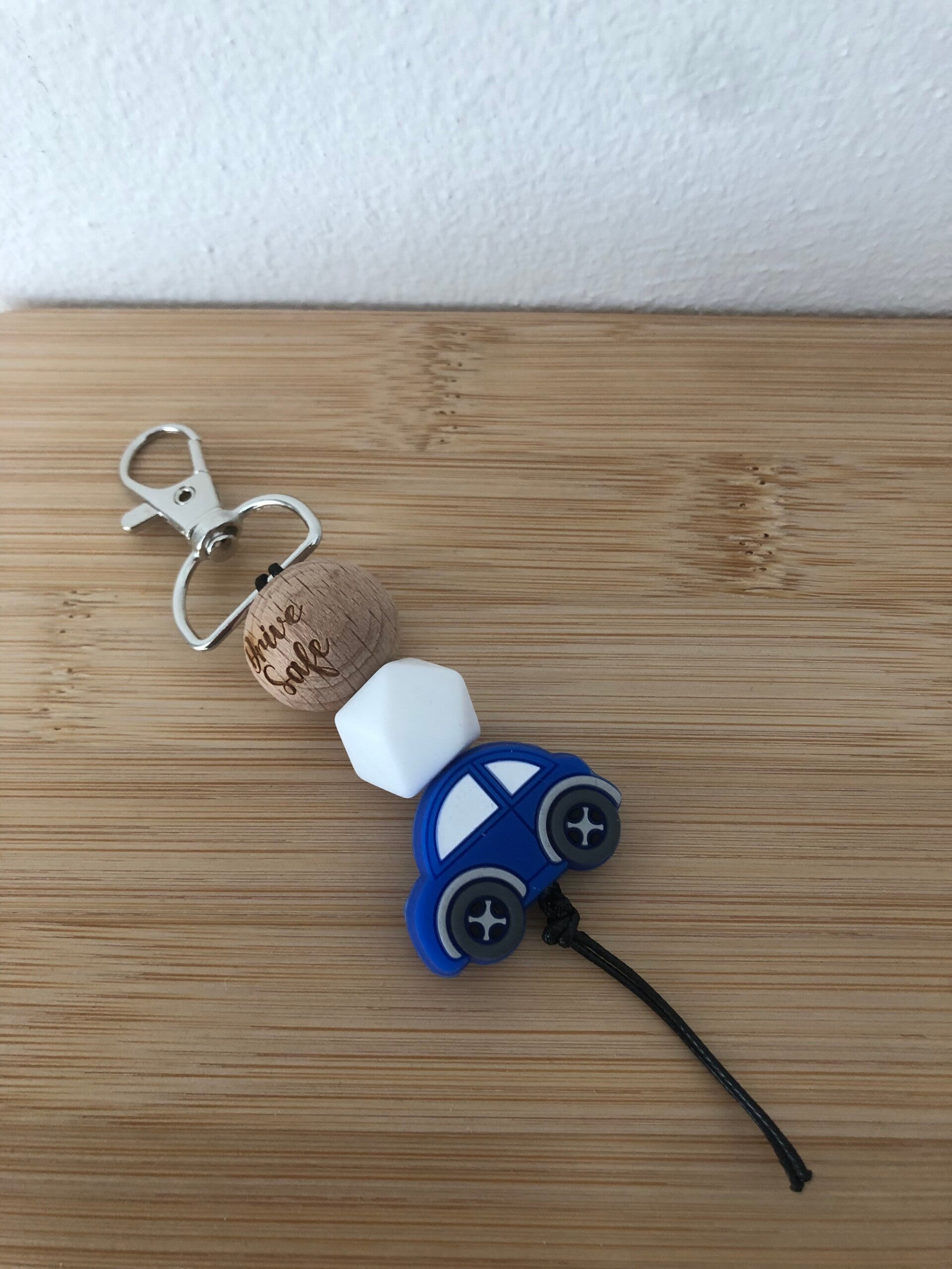 Sleutelhanger 'Geslaagd Rijbewijs' blauw