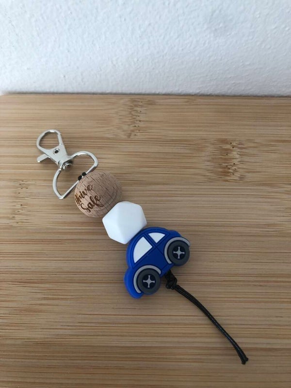Sleutelhanger 'Geslaagd Rijbewijs' blauw