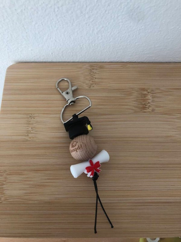 Sleutelhanger 'Geslaagd diploma'