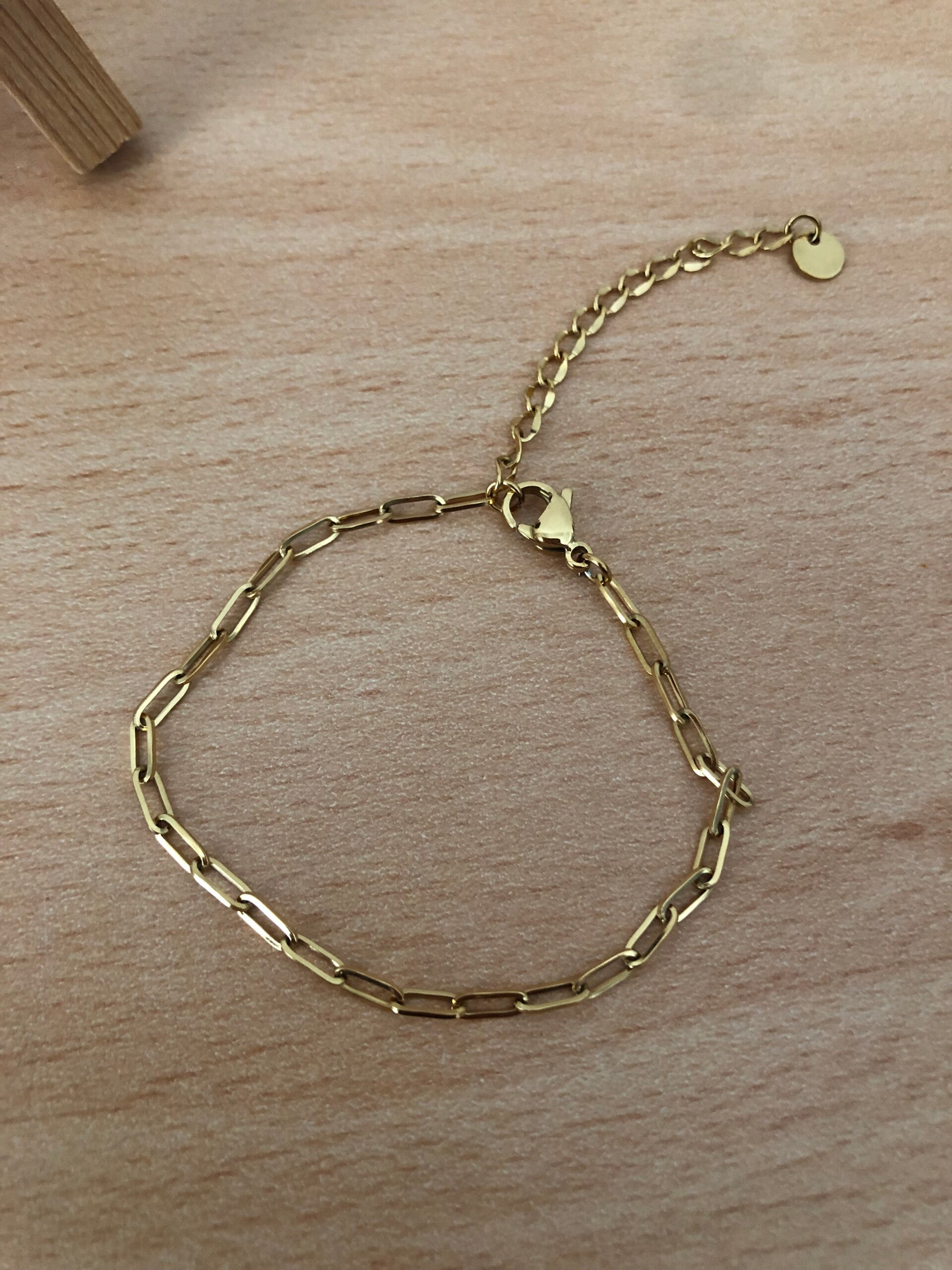 Kies jouw creatie: Armband,goudkleurig, schakel 1