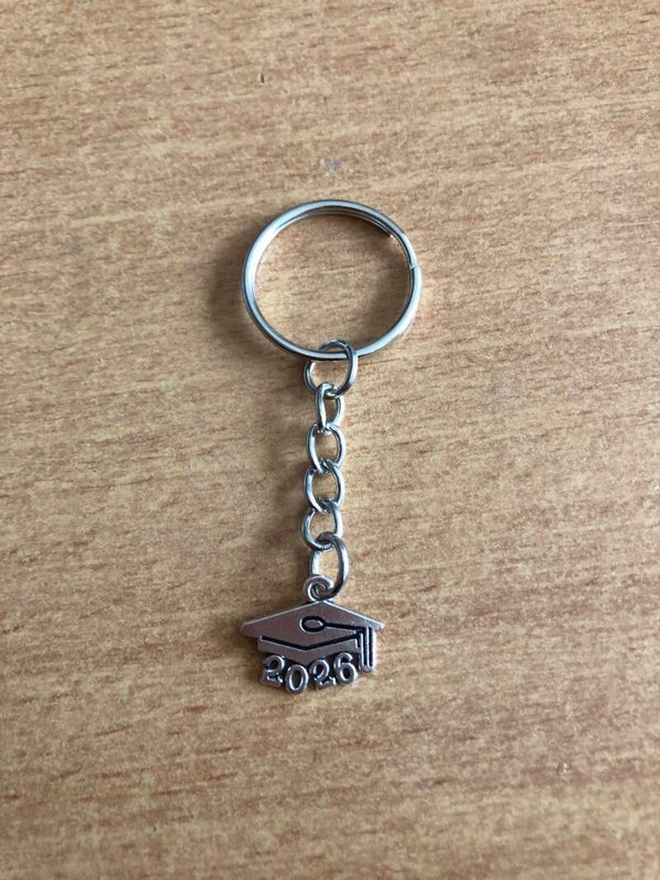 Sleutelhanger 'Geslaagd diploma' klein