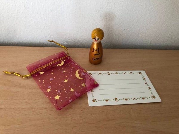 Pegdoll Juf van Goud/ blond (middel)