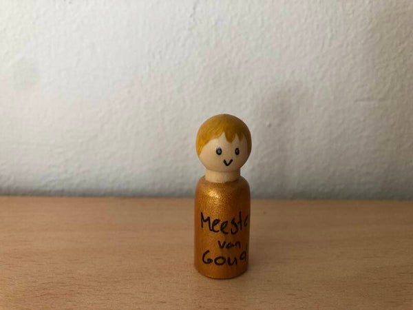 Pegdoll Meester van Goud/ blond (klein)