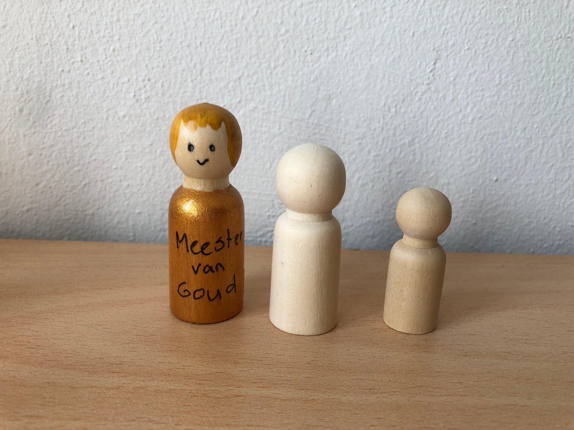 Pegdoll Meester van Goud (groot)