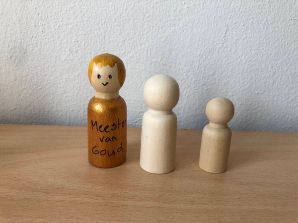 Pegdoll Meester van Goud (groot)