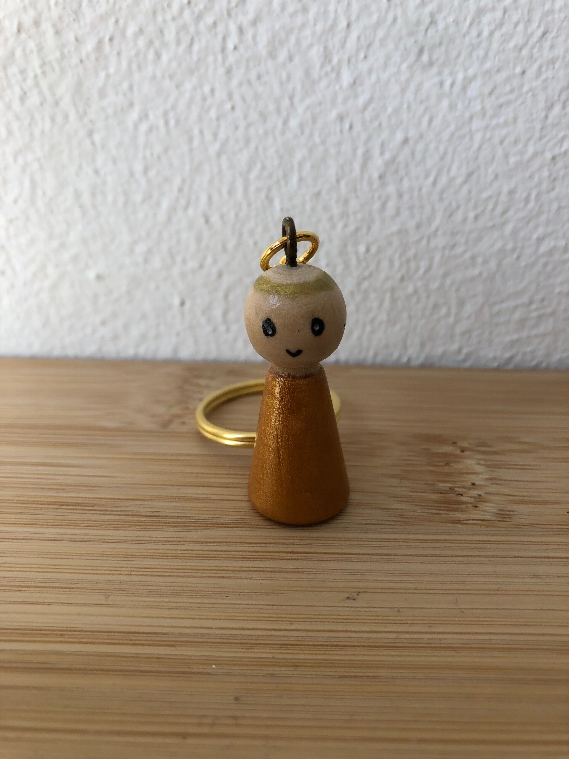 Pegdoll Engeltje sleutelhanger (goud)