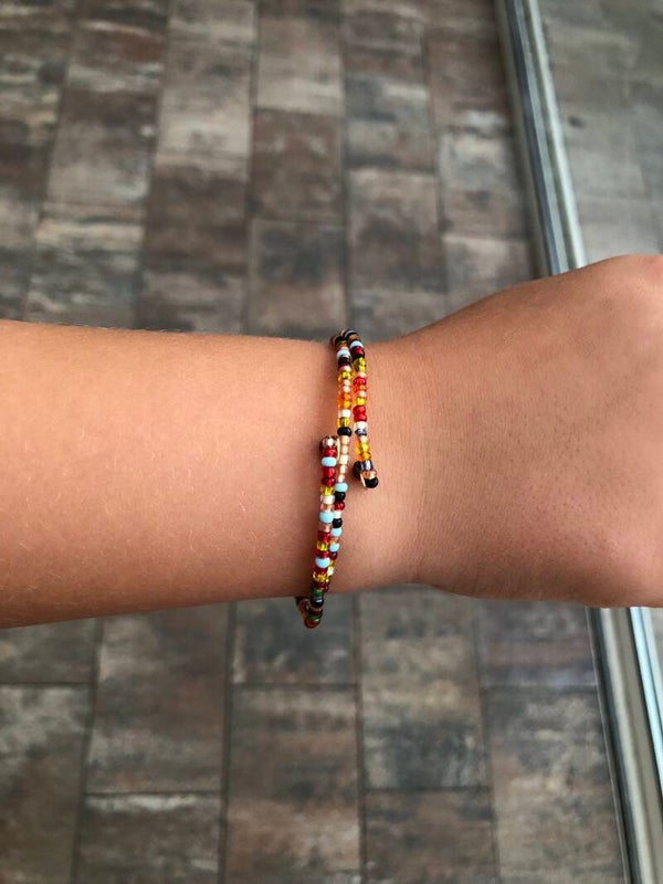 Armband wikkel zomer