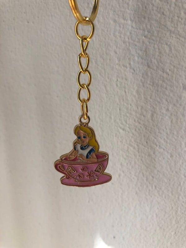 Sleutelhanger Tea Party Alice in Wonderland