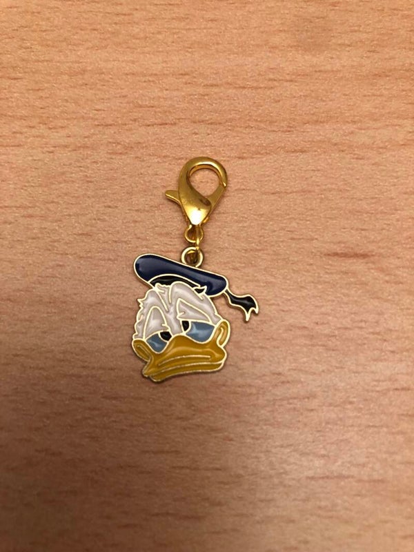 Steekmarkeerder / mini sleutelhanger Disney Donald Duck